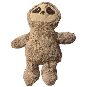 Warm Up Heat Up Sloth Buttoned Pocket Plush Lovey Stuffed Animal Toy 18" Heating
